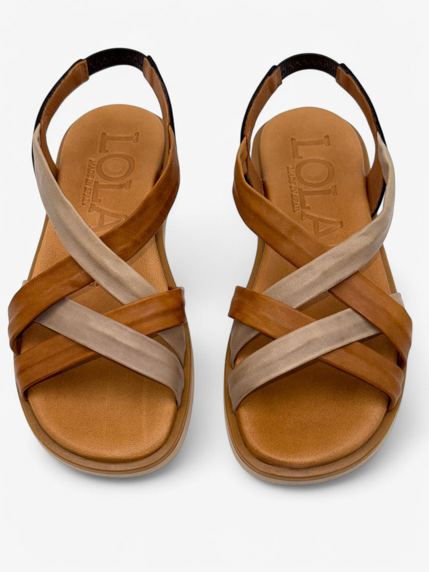 Sandalias planas ARIENZO combi-negro