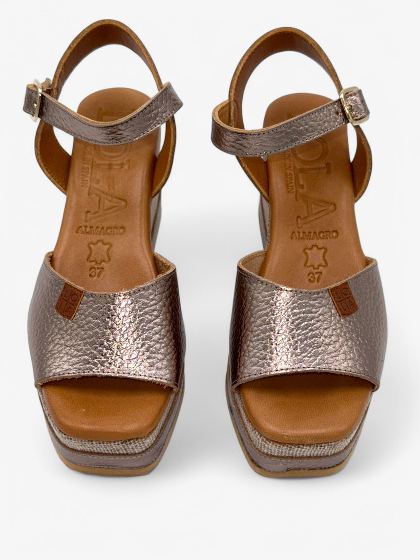 Sandalias con cuña SALADETA cava