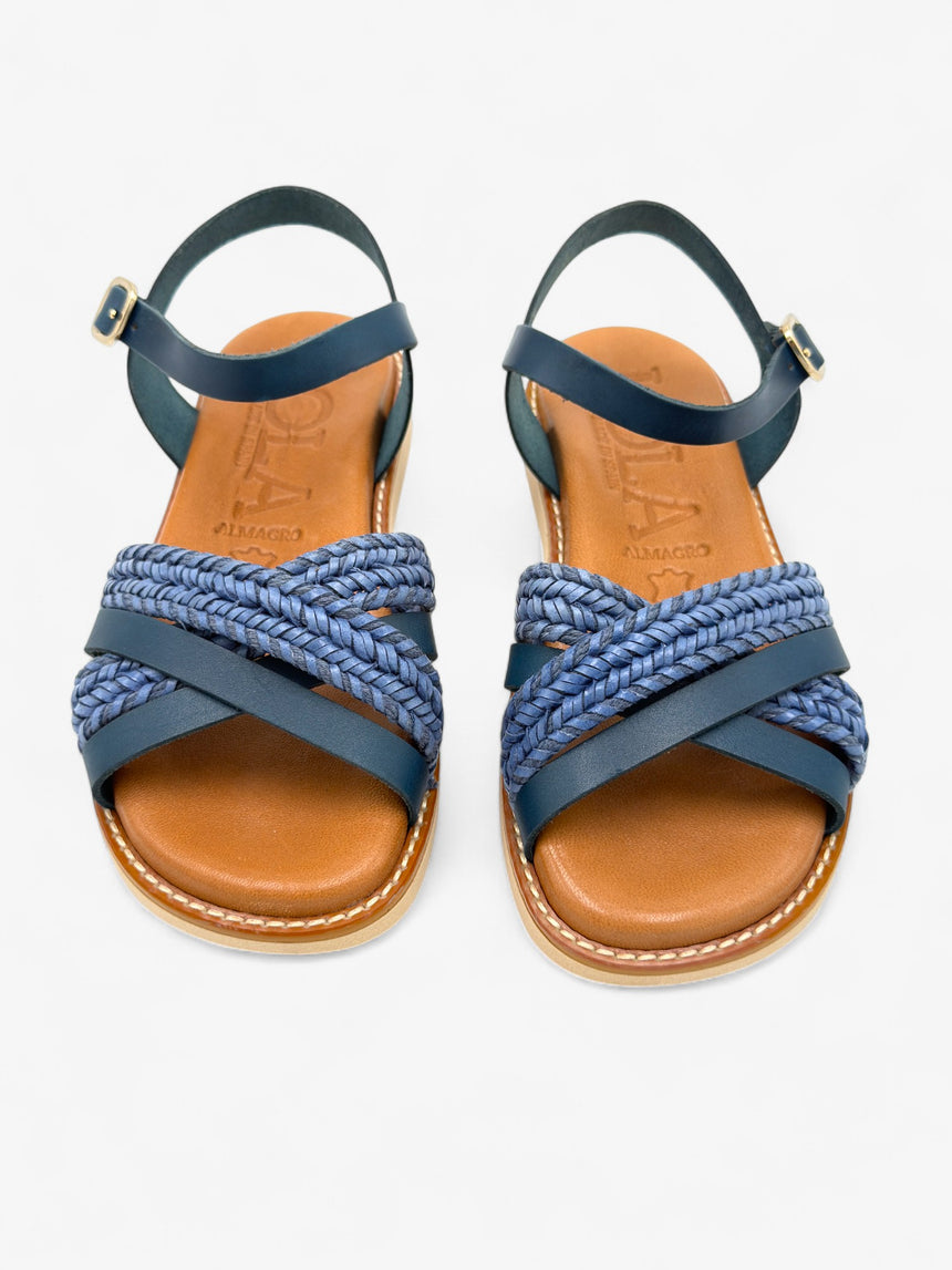 Sandalias planas MARMOLS jeans (muestra)