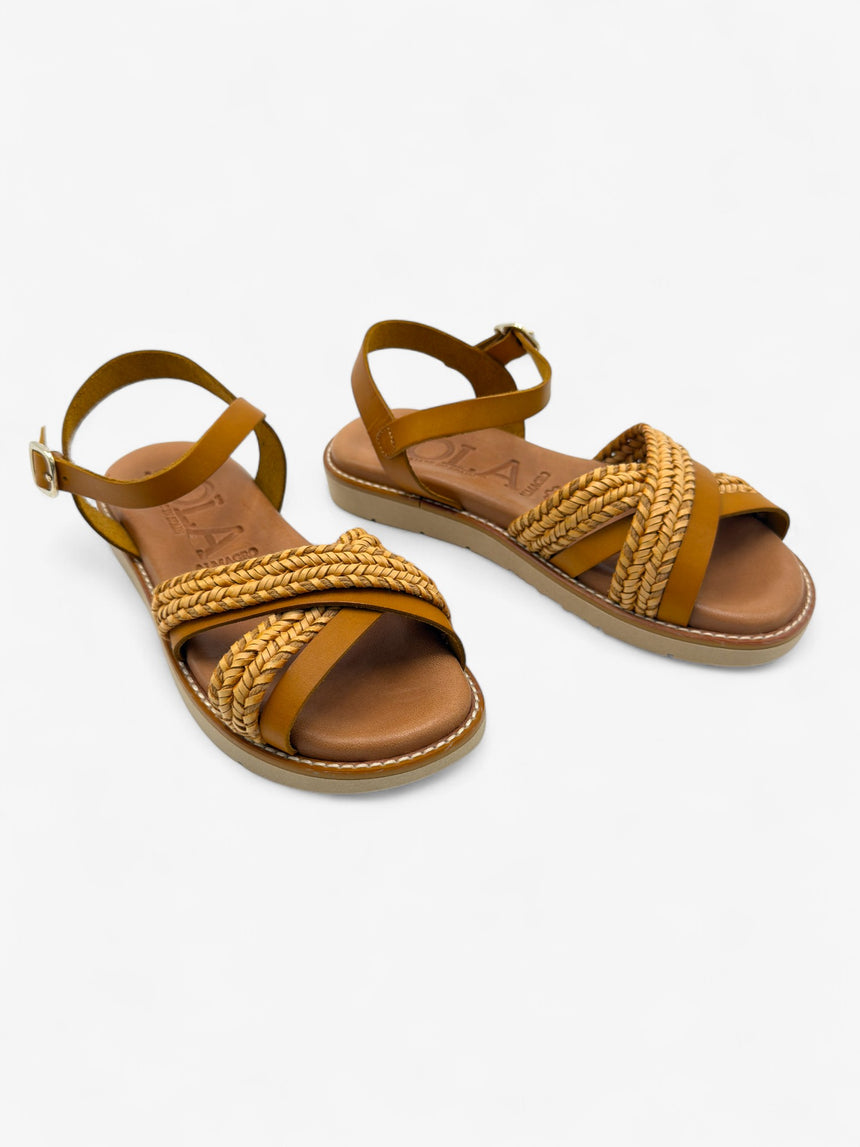 Sandalias planas MARMOLS panama (muestra)