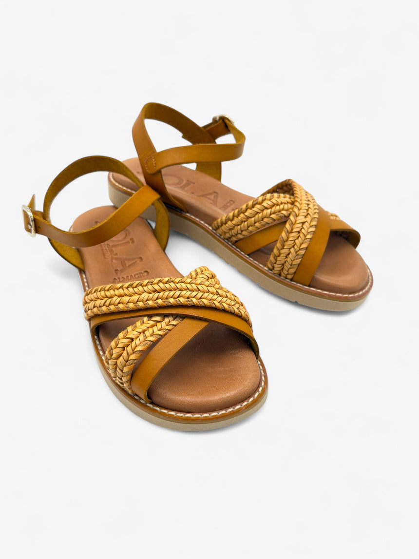 Sandalias planas MARMOLS panama (muestra)