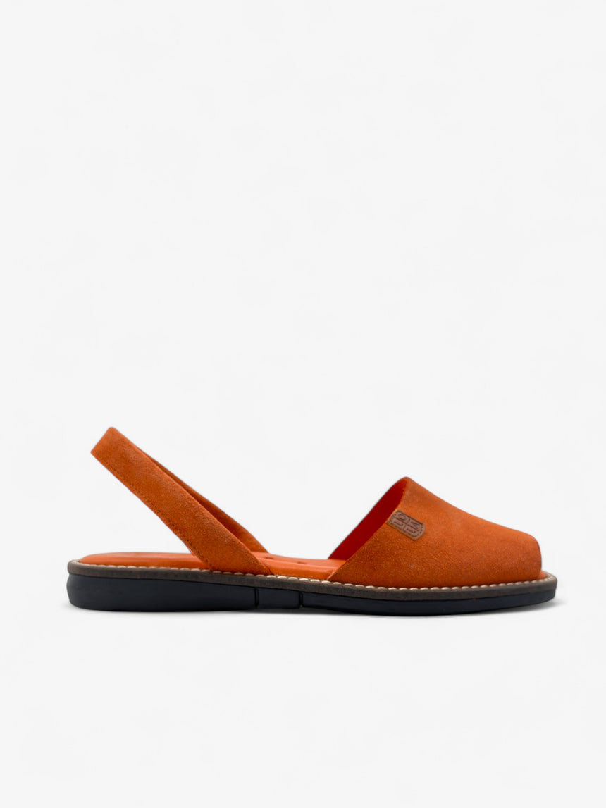 Menorquinas planas GALDANA naranja