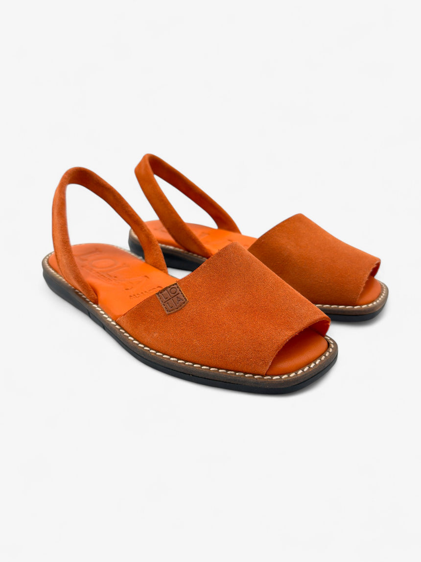 Menorquinas planas GALDANA naranja