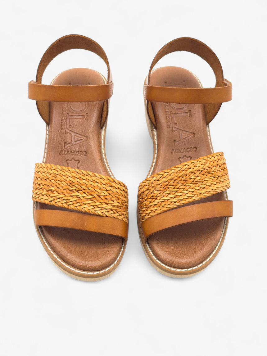 Sandalia con cuña M2 panamá (muestra)