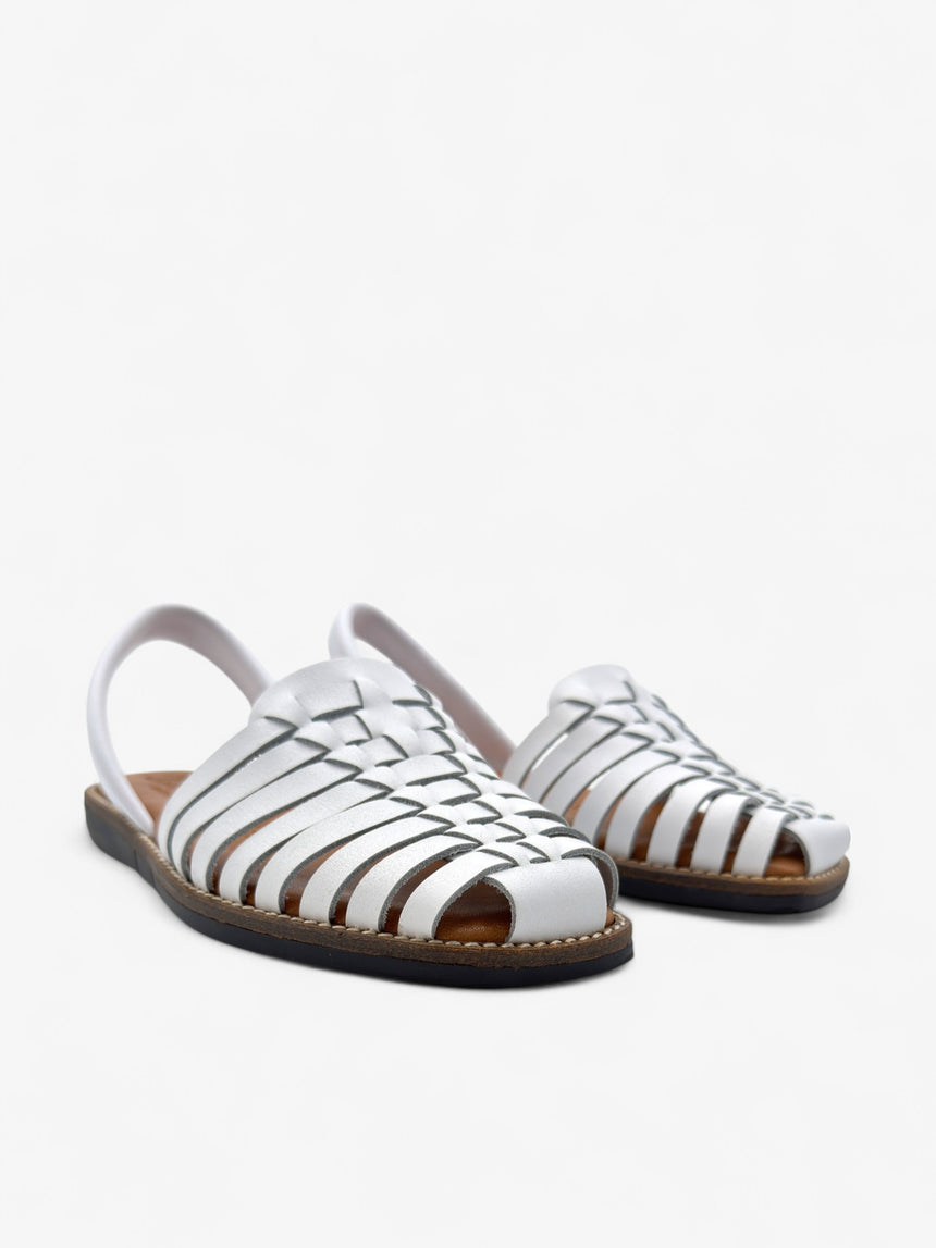 Menorquina plana Binigaus color blanco