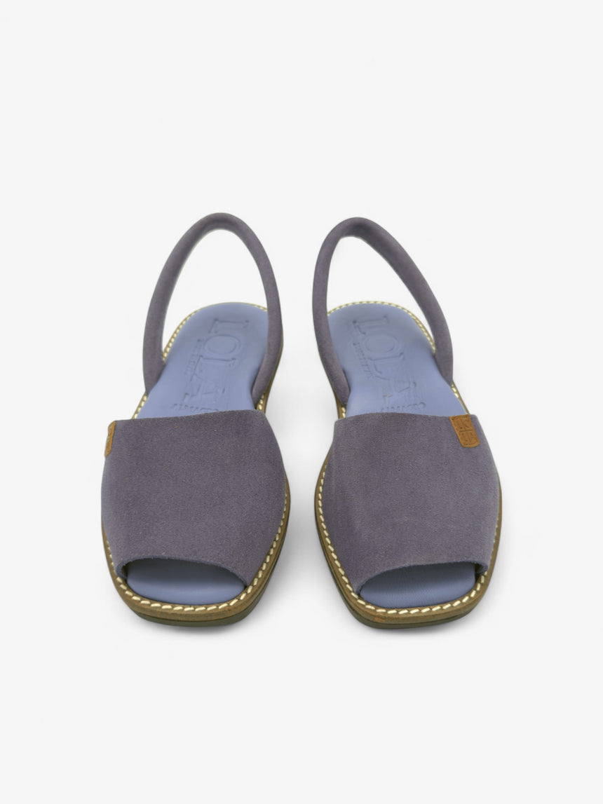 Menorquina plana Galdana color lavanda