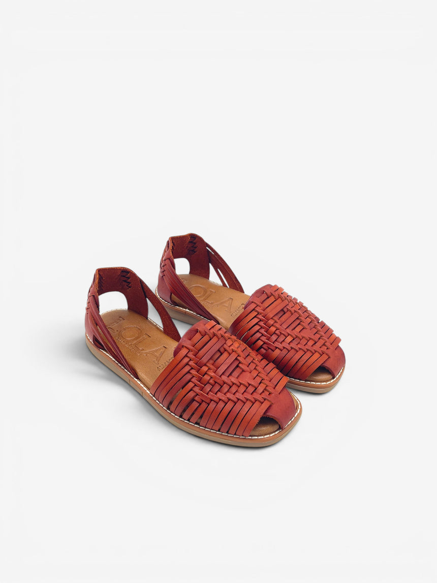 Sandalias planas SAONA alcornoque