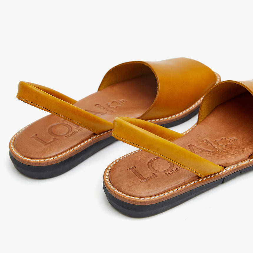 GALDANA flat menorcan sandals panama