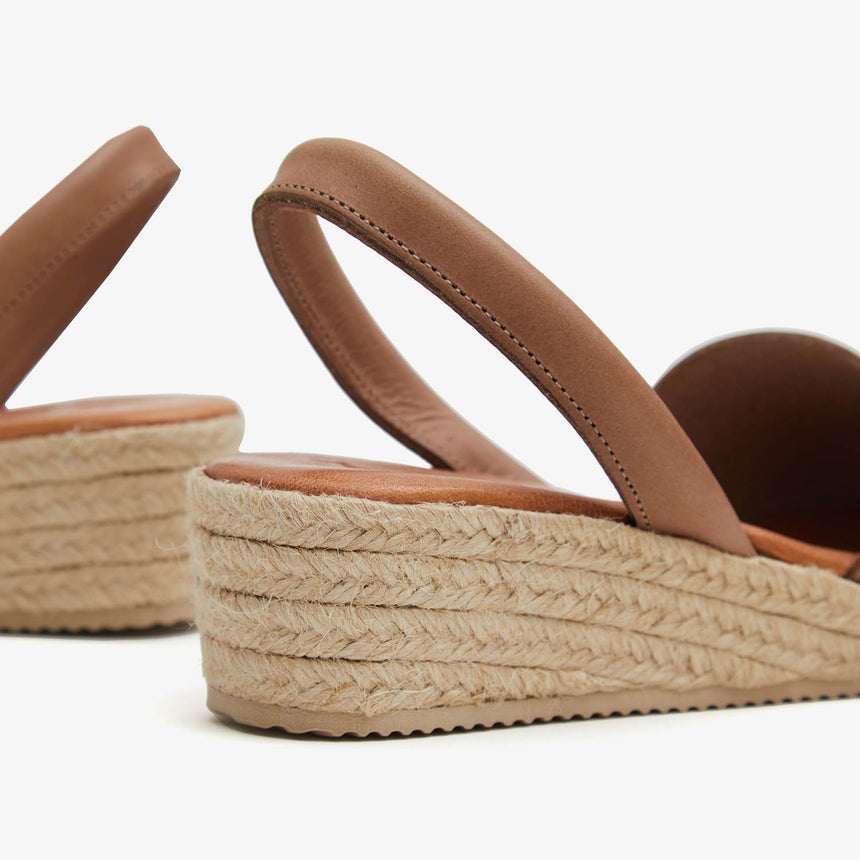 Menorcan sandals with TALAIER ground wedge