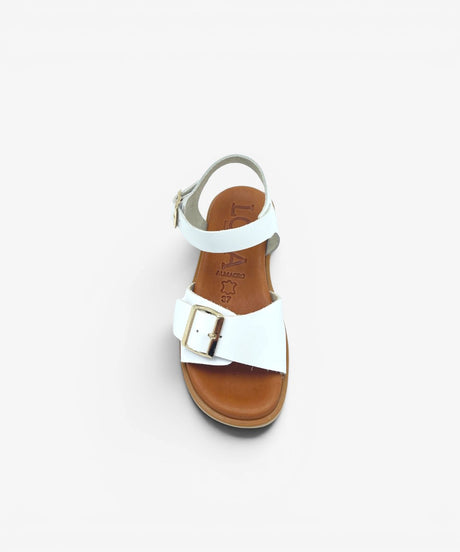 Sandalia plana PORTINATX color blanco